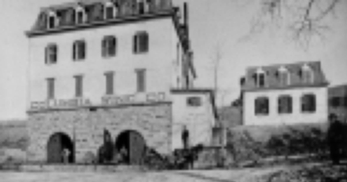 Columbia Wine Company — photo circa 1890 courtesy of Steuben County Historical Society — Kirk House, Director